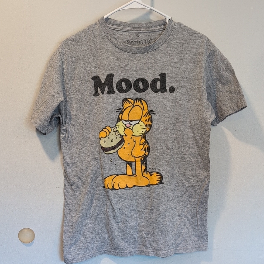 Gray Garfield Kids T-Shirt